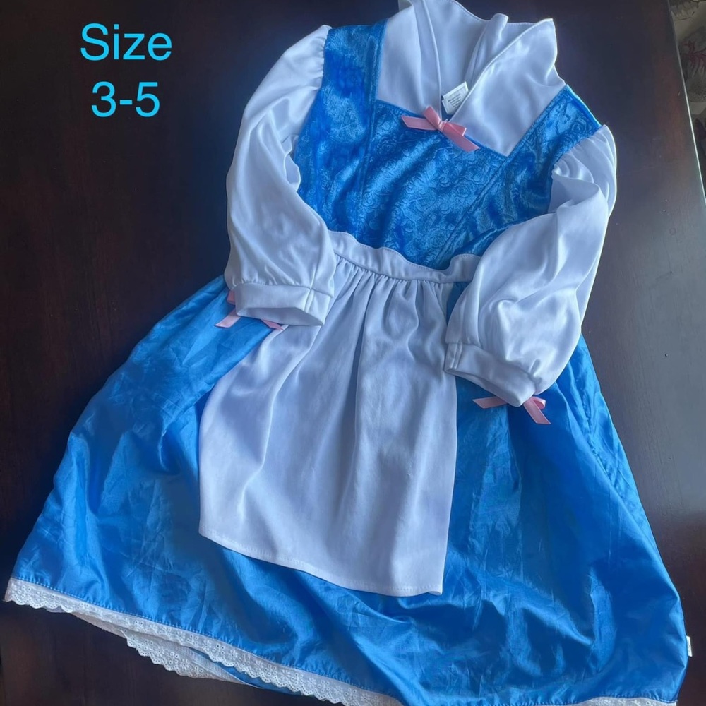 Little Adventure Belle dress up costume size 3-5